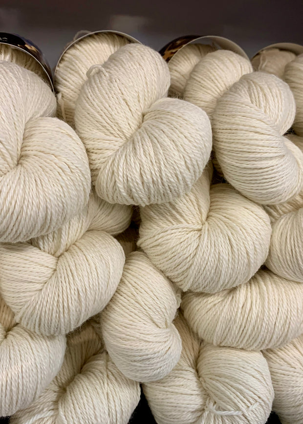 Alpaca Yarn 4ply 100gm - Cream